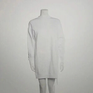 VINCE MOCK NECK MINI SWEATSHIRT DRESS SIZE XS